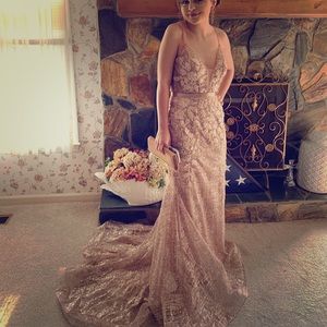 Jovani Dresses - 2019 jovani rose gold formal gown Jovani Dresses - 2019 jovani rose gold formal gown